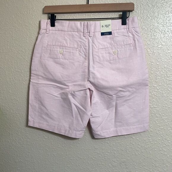 ORIGINAL PENGUIN pink bermuda shorts - Picture 4 of 13
